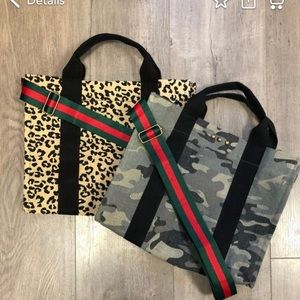 Canvas crossbody bag/purse